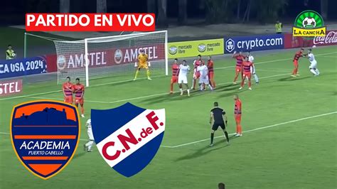 EN VIVO: Academia Puerto Cabello vs Deportivo.